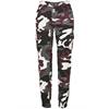 Urban Classics - High Waist Camo Cargo pants - Red Product image